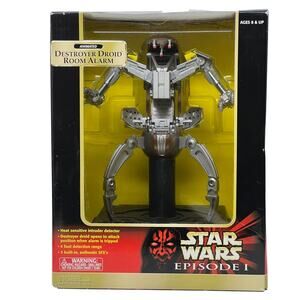 Star Wars Animated Destroyer Droid Room Alarm - Tiger Electronics - Vintage 1999